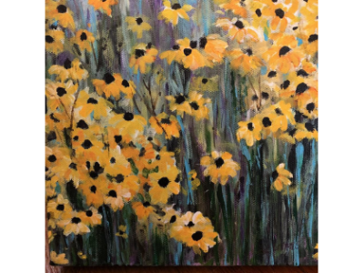 Painting with Pat - Flower Field