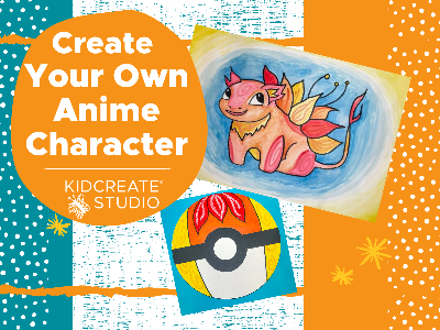 Kidcreate Studio - Newport News. Create Your Own Anime Character (5-12 Years)