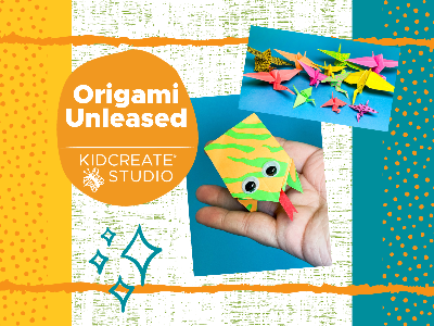 Kidcreate Studio - Mansfield. Origami Unleashed Workshop (9-14 Years)