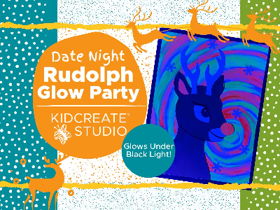 Date Night - Rudolph Glow Party Workshop (3-9 Years)